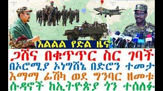 አስደሳች-ጋሸና በቁጥጥር ስር ገባች | ኦነግሸኔ በድሮን ተመታ| Ethiopian News| zehabesha 4| esat  | Feta Daily | Dere News