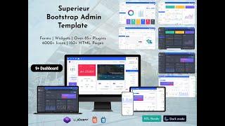 Superieur Admin - Bootstrap Admin Template And Admin Panel Dashboard