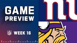 New York Giants vs. Minnesota Vikings | 2022 Week 16 Game Preview