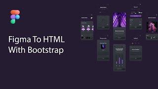 Convert A Figma Design To A Real Website /Figma To html with bootstrap5 | web design with bootstrap