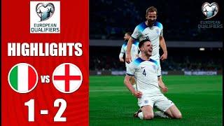 Declan Rice Goal | Italy vs England 1-2 | Highlights | European Championship Qualifying EURO 2024