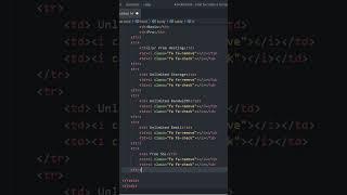 How to create a comparison table using Html & CSS only #html #css #table #shorts