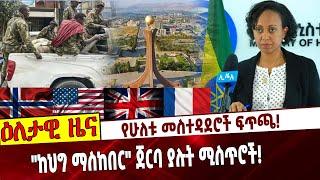 Ethiopia: የሁለቱ መስተዳደሮች ፍጥጫ❗️   "ከህግ ማስከበር" ጀርባ ያሉት ሚስጥሮች❗️ Lia Taddesse| Tigray |Ethiopia