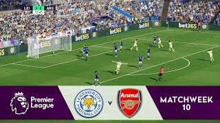 Leicester v Arsenal - Premier League 2021/22 Gameweek 10