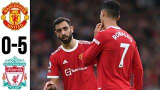 Manchester United Vs Liverpool 0-5 All Goals & Extended Highlights