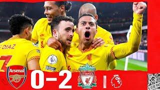 Arsenal vs Liverpool 0-2 Highlights | Premier League - 2021/2022