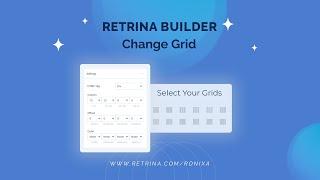 Learn How to Customize Bootstrap Grid in Retrina Builder!