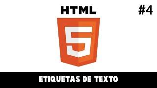 ✅ Etiquetas de Texto | Curso de HTML5 desde CERO