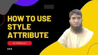 How to use style attribute in html || Urdu/Hindi Lecture XFRMentor