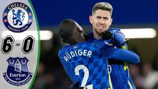 Chelsea vs Everton 6-0 - Highlights & Goals Resumen & Goles (Last Matches) 2021 HD