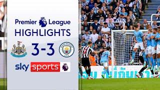 SIX-GOAL THRILLER! Trippier’s free-kick & City’s comeback! | Newcastle 3-3 Man City | EPL Highlights