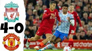 Man Utd vs Liverpool 0-4 | Premier League 2021/22 | Football Highlights | Epl Live Today | Fifa 19