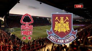 ???? Nottingham Forest vs West Ham United | Premier League | eFootball PES Gameplay