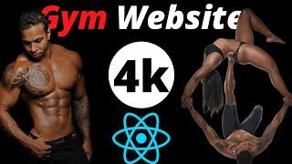 Build Real World Gym Website From Scratch Using REACT.JS in 2022 ( Build Golds Gym Websites )