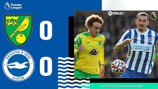 Norwich City vs Brighton 0-0 | All Goals & Highlights | Premier League 2021/22 | Matchday 8