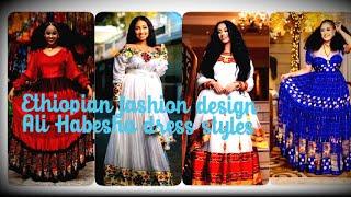 Habesha kemis Ethiopian new traditional dress styles/African dresses for women