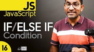 If Else If Statement in JavaScript Tutorial for Beginners in हिंदी / اردو  - Class - 16