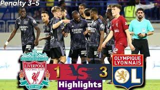 Liverpool vs Lyon 1-3 | Goals y Highlights Penalty 3-5 | 11/12/2022