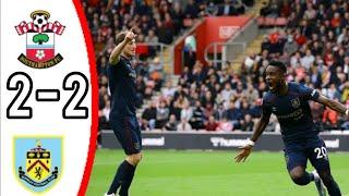 Burnley vs Southampton 2-2 | English Premier League 2021-22 | Epl Highlights Today | Fifa 19 Game