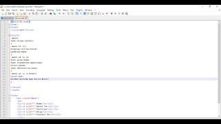 Html tutorials | How to create menu bar in html and css in hindi for beginners