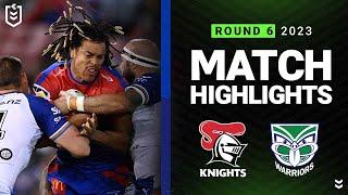 NRL 2023 | Newcastle Knights v New Zealand Warriors | Match Highlights