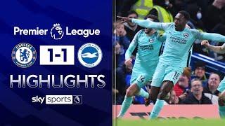 Welbeck scores 91st minute equaliser! | Chelsea 1-1 Brighton | EPL Highlights