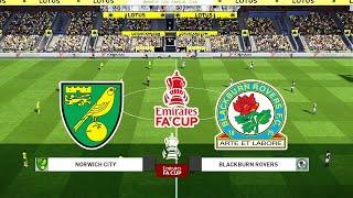 ????LIVE Norwich City Vs Blackburn Rovers | 3rd Round FA CUP 2023 - Realistic Football Simulation