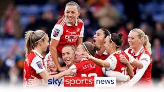 Arsenal beat Chelsea 3-1 to win Women's League Cup final