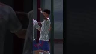 Florian Wirtz goal. AC Milan vs Manchester United. Champions league. FIFA 22 career mode