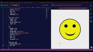 Expression Less To Smily Emoji With Pure HTML And CSS | Tech N Tricks