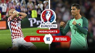 Croatia vs Portugal | 0 ● 1 (aet) | extended highlights & all goals |  ● Euro 2016 | round of 16 |