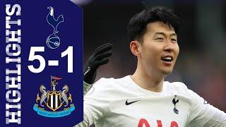 Tottenham vs Newcastle 5-1 Highlights | Premier League 2022