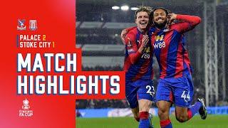 Match Highlights: Riedewald winner sends Palace into FA Cup quarter-finals | Palace 2-1 Stoke City