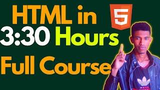 The Complete HTML Course From Beginning to Expert | Quickly Master HTML5 By Building website Scratch