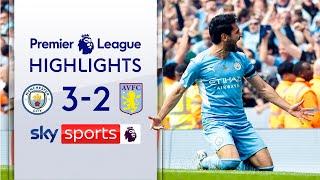 Super sub Gundogan secures City the title! | Man City 3-2 Aston Villa | Premier League Highlights