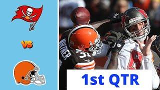 Cleveland Browns vs. Tampa Bay Buccaneers Full Highlights 1st QTR | NFL Week 12, 2022