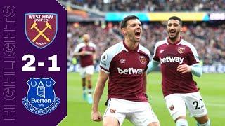 West Ham vs Everton 2-1 Extended Highlights & Goals | Premier League 2021/2022