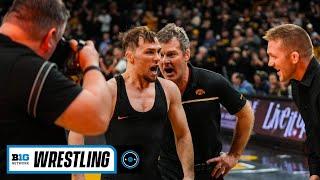 Select Matches: Oklahoma State at Iowa | Big Ten Wrestling | Feb. 19, 2023