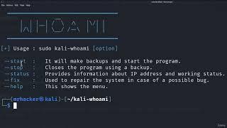 ????WhoAmI Anonymity Tool|Whoami kali linux | how to anonymous on internet @NetworkChuck @David Bomb