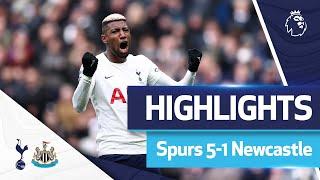 Davies, Doherty, Son, Royal & Bergwijn goals seal DOMINANT win | HIGHLIGHTS | Spurs 5-1 Newcastle