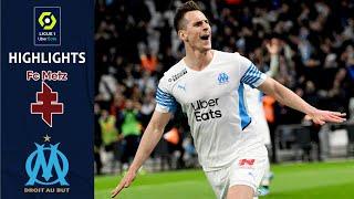 Metz vs Marseille 1-2 | All Goals & Highlights | Ligue 1 Uber Eats 2021-2022