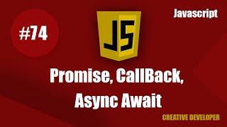 Promise, Callback And Async Await Difference || Javascript || Javascript Tutorial || Es6 Tutorial