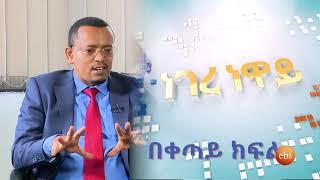 ኢንሹራንስ በኢትዮጵያ ለምን አላደገም? (ክፍል 1)/Negere Neway SE 6 EP 32 Part 1