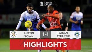 Luton & Wigan Head for a Replay | Luton Town 1-1 Wigan Athletic | Emirates FA Cup 2022-23