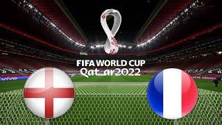 England vs France LIVE | FIFA World Cup Qatar 2022 | Watch Along & eFootball21 Simulation