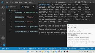 Python 3 Script to Calculate Distance Between Two States & Cities Locations Using Geopy Module