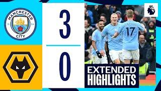 Man City vs Wolves 3-0 Highlights Goals Premier League 22/23 Erling Haaland 3 Goals