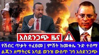 አስደንጋጭ ዜና | የሽብር ጥቃት | ምሽት ከመቀሌ ጉድ ተሰማ | ልጁን ለማትረፍ አባይ ወንዝ ውጥ ገባ | Ethiopia News Today | Naod Tube