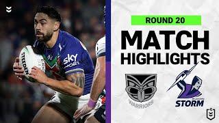 New Zealand Warriors v Melbourne Storm | Match Highlights | Round 20, 2022 | NRL