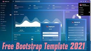 Bootstrap 4 HTML5 Admin Dashboard | Laravel Sign in Sign up V12